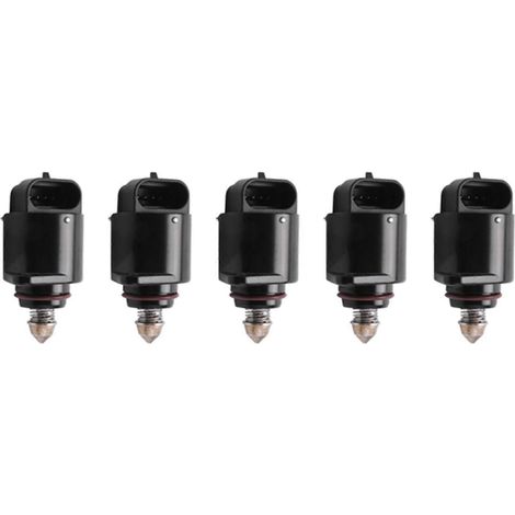 5X 93744675 Valve de régulation d'air de ralenti pour Chevrolet Aveo Pontiac Wave 1.6L 04-08 /17059602/AC167/96434613 (1/5)