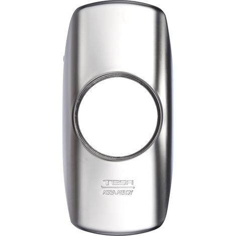 Serrure de sécurité monopoint, finition laitonnée, cylindre T60 30 x 30 mm, rosace E700L (1/4)