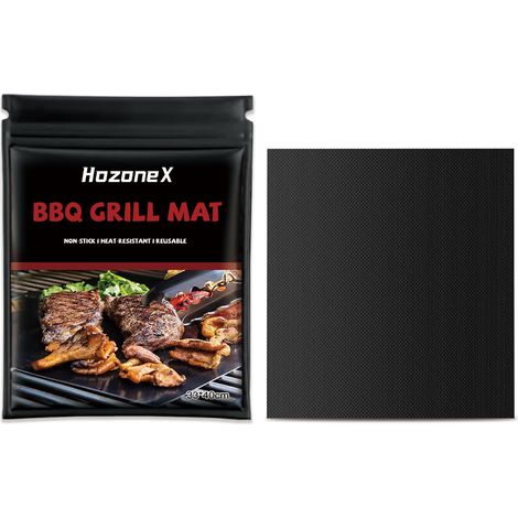 Filiyano-Tapis de cuisson antiadhésif facile à nettoyer, tapis de cuisson extérieur, surface antiadhésive, résistant aux hautes températures et (1/5)