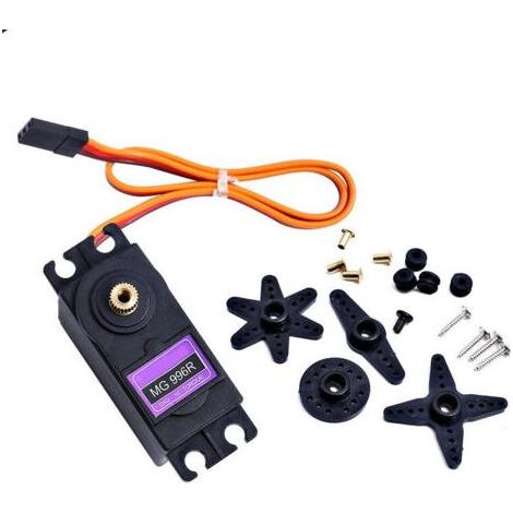 Pair MG996R servo à engrenages métalliques à couple élevé MG996R servo standard 360 degrés
