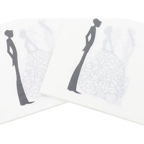 lot De 40 Serviettes En Papier Colores-papier De Soie Jetable Restaurant Mariage Fte Papier De Dcoration, Origami, Pour La Gastronomie, Anniversa (1/5)
