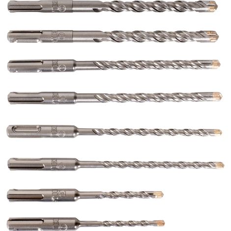 STIER Hammerbohrer-Set Premium SDS-plus 8-tlg. (1/5)