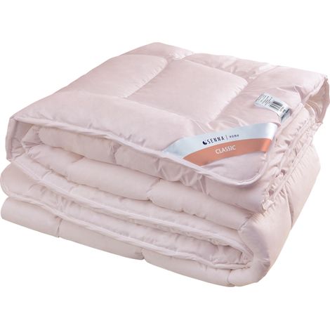 Piumino 4 stagioni 155x200 CLASSIC Senna Home Rosa (1/3)