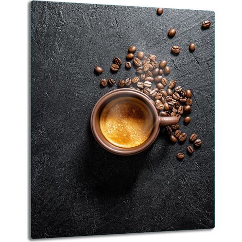 TABLERO DE MESA DE PANEL DE CRISTAL 40x52 CAFÉ (1/5)