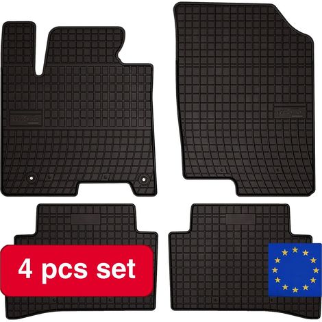 Tapis de sol de voiture, matériau en caoutchouc, dimensions pour SUV compact (2021-), ajustement sur mesure, rétention d'eau, résistant aux intempéries (1/5)