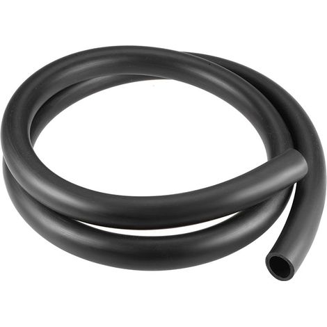 Tuyau d'huile lubrifiante, 19 mm (3/4") ID x 25 mm (63/64") OD 4,92 pieds/1,5 m Tuyau d'eau en caoutchouc noir (1/3)