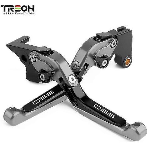 Accessoires pour motos Suzuki GSX-S950 GXS-S950 GSXS 950 2021-2022 : leviers de frein et d'embrayage pliables et extensibles CNC pour guidon (Ti BK Ti) (1/5)
