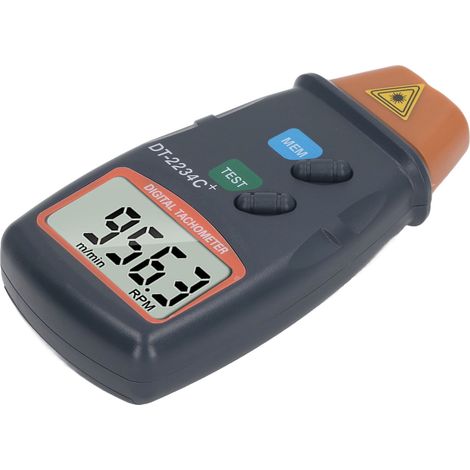 Tachymètre numérique Photo Laser outil de mesure de tachymètre sans Contact pour tour RPM