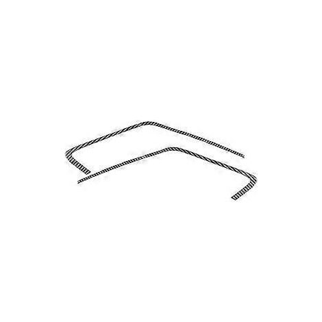 Für Porsche 718 982 2016-2022 Türleisten-Dekoraufkleber aus Kohlefaser, Interieur-Zubehör