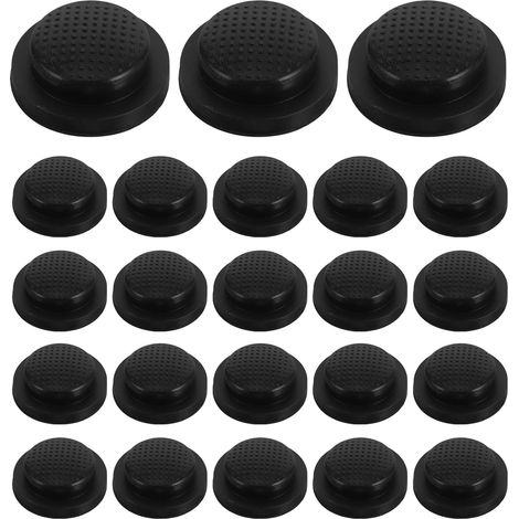 Capuchon D’extrémité D’interrupteur pour Lampe Torche, Noir, 30 Pcs Caoutchouc, Diamètre Intérieur 1, 5cm, Compatible avec Divers Modèles, Usage Outdoor (1/5)