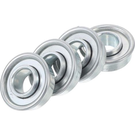 Stück Hochleistungs-Stahlradlager für Rasenmäher Gxv160/196/216, Radlager-Set (4 Stück), kompatibel mit Vorder- und Hinterrädern, Hochleistungslager für Ersatzteile (1/5)