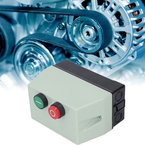 Démarreur magnétique de moteur Interrupteur IP55 étanche Monophasé 220/230V, triphasé 380/400V Protection contre surcharge (1/5)