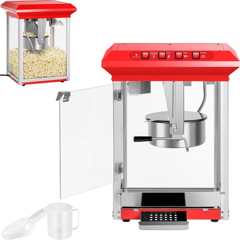 Máquina de palomitas de maíz profesional y eficiente de 1325 W Royal Catering rcpr-1325 (1/5)