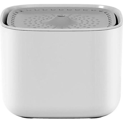 Fontaine à eau 3l avec filtre et pompe USB pour fontaine à eau électrique silencieuse Blanc + Gra (1/3)