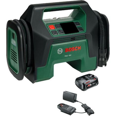 Bosch 0603947400 Cordless 18v Pneumatic Pump PAO Inflator + 2.5AH Battery Kit