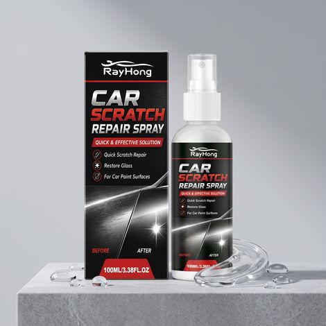 Autokratzer-Reparaturspray, zum Reinigen, Polieren und Ausbessern von Kratzern und Dellen auf Autolackoberflächen – 100 ml -- BIEMMEDUE (1/5)
