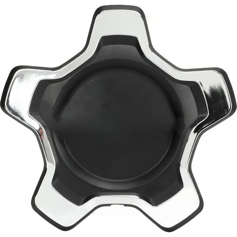 Enjoliveur de moyeu central 735668196, étanchéité renforcée, antirouille, remplacement pour Fiat 500X 334 de 2014 à 2023, chrome (1/5)