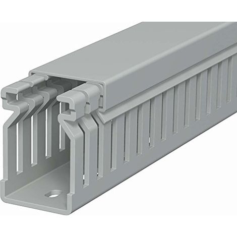 OBO Bettermann 6178010 canal de cableado gris piedra 2000x25x40 mm