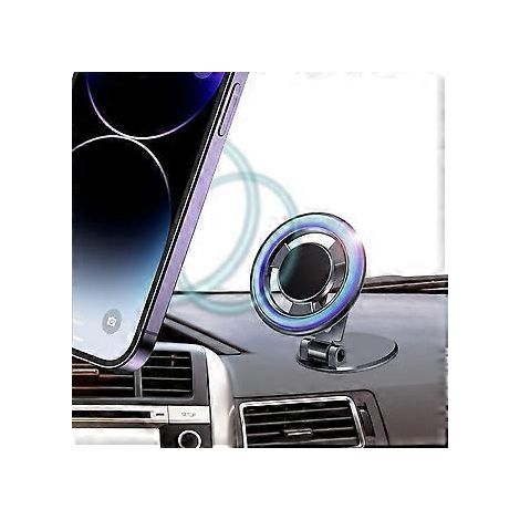 Handyhalterung fürs Auto [42 stärkste Magnete] Armaturenbrett-Halterung, Ganzmetall-Handyhalterung fürs Armaturenbrett, passend für iPhone 14, 13, 12 Pro Max Plus und alle anderen Handys (Magnete)