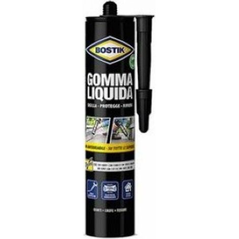 Bostik – Caoutchouc liquide imperméabilisant 1L – Protection joints et réparations – Résistant aux intempéries et UV – Élastique et sans COV (1/3)