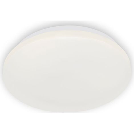 LED Badlampe Deckenleuchte 4000KIP44 10 W Weiß Ø 22cm Kunststoff Briloner