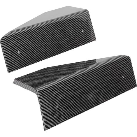 Side Skirt Spoiler, Tilt Panel Spoiler, Side Skirt Wing for 2024+, ABS Material, Aggressive Racing Style, Easy Installation with R (Carbon Fiber Style) (1/5)