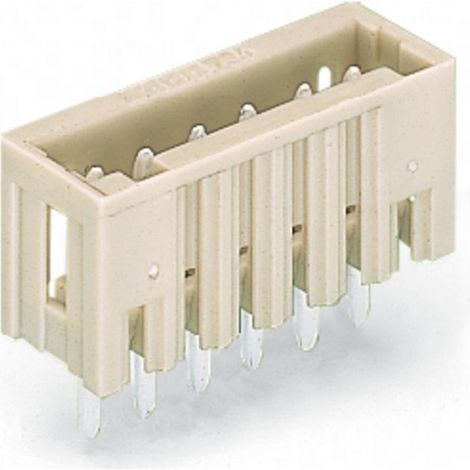 [NEUWERTIG] B-Ware Wago Stiftleiste Stecker Wire To Board 2140 10 Polig Lichtgrau 3.50mm 100 Stück