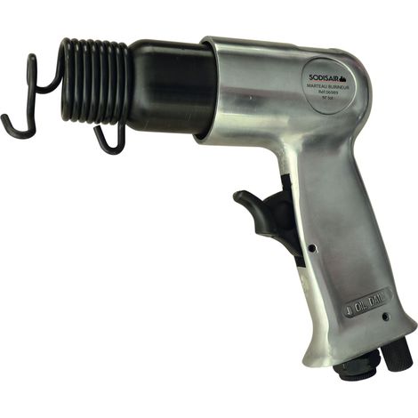 Marteau burineur pneumatique - kit en mallette 8 pcs - 06989 - Ce produit de marque STILKER est neuf. (1/3)