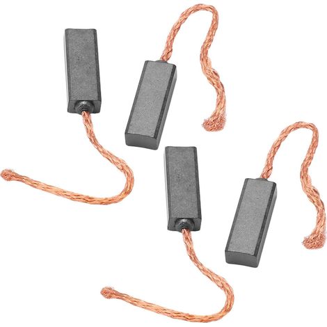 Ensemble de Brosses de Régulateur D'alternateur, 4 Pièces 16770206 Remplacement de Brosse de Moteur électrique de Générateur pour A14R54T 092950 AAK5548 MGX1417 P60 PX602 (1/5)