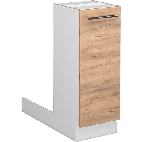 Isla de cocina Fame-Line, Roble dorado, 30 cm sin encimera, Vicco