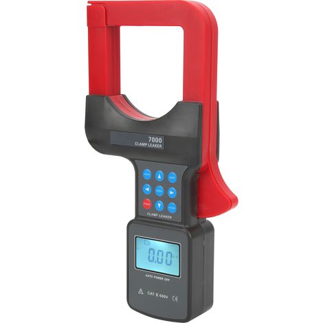 Pince ampèremétrique de fuite ETCR7000 AC 0,00mA-2000A, testeur de courant résiduel portatif avec écran LCD (1/5)