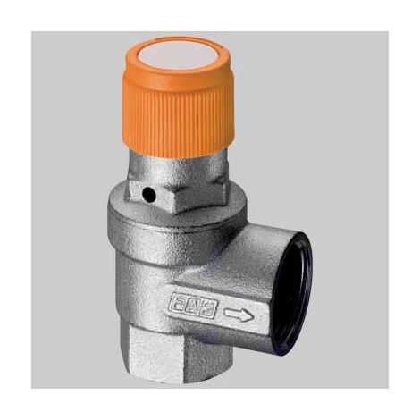 VALVOLA DI SICUREZZA PER IMPIANTI SOLARI FAR  1/2 Bar 6,0     FAR