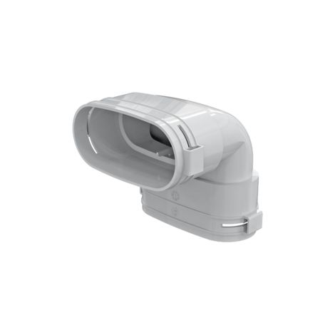 Coude vertical 90° ovale - EconoFlex - 060352 ECONOPRIME - 060352