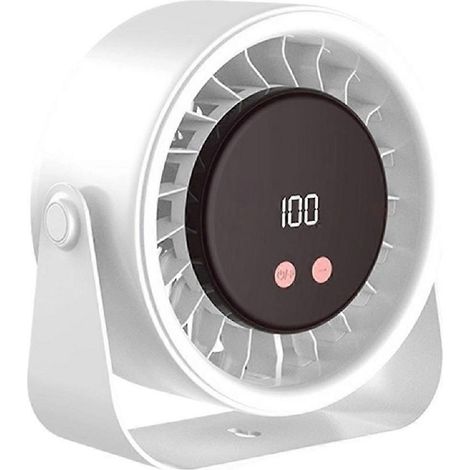 Petit ventilateur de bureau rechargeable silencieux refroidissement supplies USB pour summer voyage hiking backpacking A (1/5)