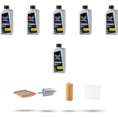 Kit tagliando 4 FILTRI e 6L OLIO compatibile con Volvo C70 II 2.4 103kw Dal 2006 al 2009 (1/5)