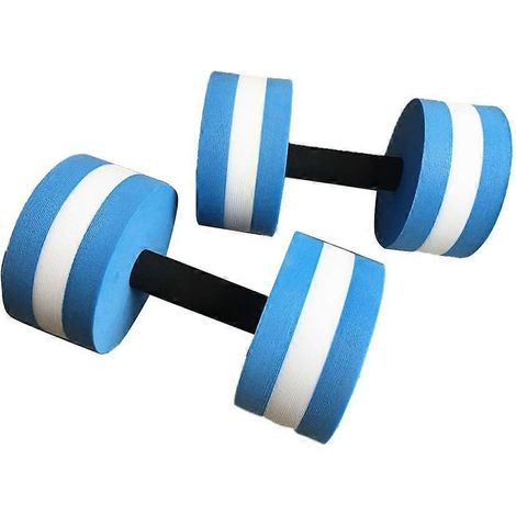 Schwimmende Hantel für Wassergymnastik, Schwimmhantel, Wasseryoga-Hantel (blau) (1/5)