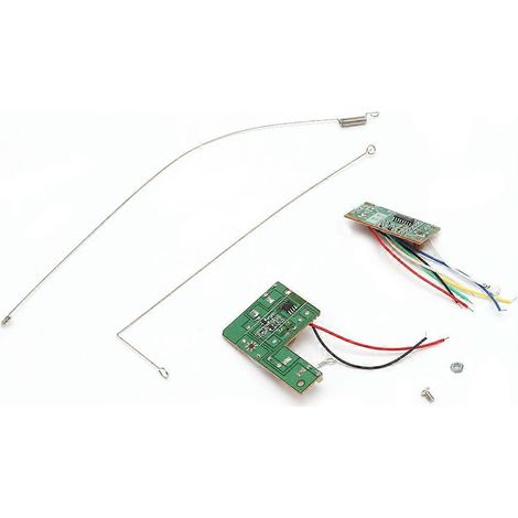Carte de circuit imprimé (PCB) 27 MHz 4 canaux pour télécommande, émetteur et antenne de réception pour jouets