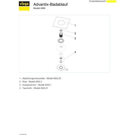 VIEGA 565701 Bonde de lavabo 4939 (1/5)