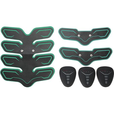 Électrostimulateur abdominal brûleur de graisse, masseur musculaire pour abdos et bras, appareil de fitness tonifiant corps, entraînement électrique (1/5)
