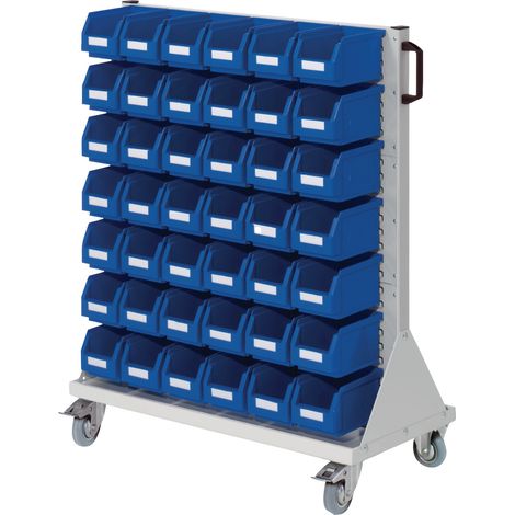 RASTERMOBIL ROLLER TROLLEY H1230XL1000XP500mm Box 42 X Dimensioni 6 BL