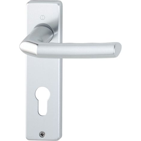 Kit di maniglie corte Birm.1117/202KP Alluminio F1 PZ pulsante angolare (1/3)