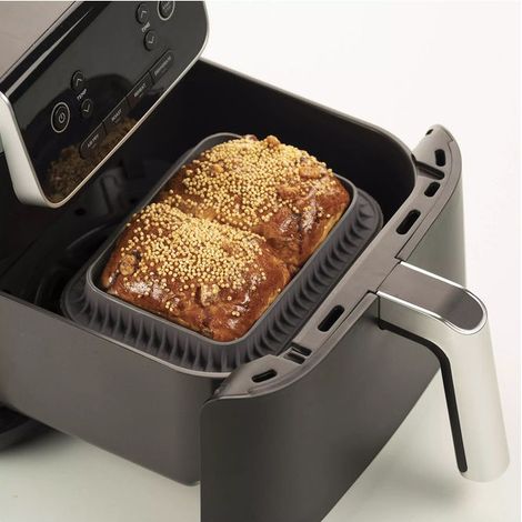 Silikomart Silfry Bread Stampo Silicone Microforato 15x10cm H75cm Friggitrice ad Aria