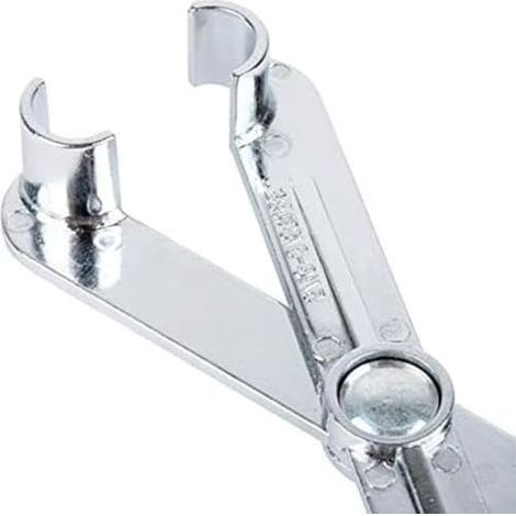 Abflussspirale, 4,2 mx 6 mm, Handkurbel, zur Reinigung von Toiletten, Waschbecken und Rohren - (1/5)
