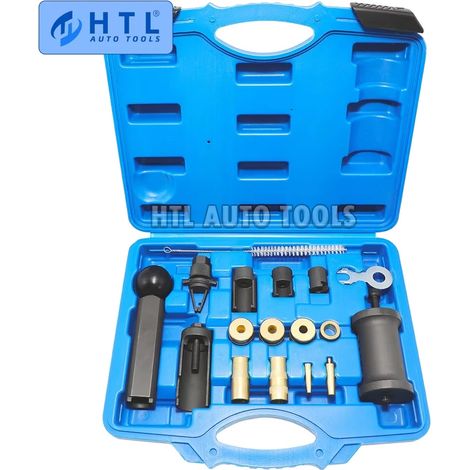 Jeu d'outils pour extracteur d'injecteurs, 18 pièces, acier haute résistance, compatible avec moteurs V6 et V8, retrait efficace des injecteurs, capacité de resealing (1/5)