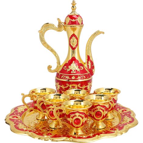 Set aus 2 Retro-Metallbechern mit russischem Flachmann für Wein, Heimdekoration, handgefertigtes Hochzeitsgeschenk (1/5)