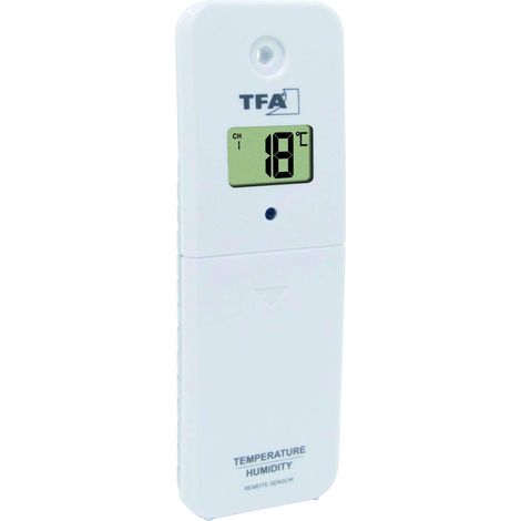TFA Dostmann 30.3239.02 Sensore per temperatura e umidità Radio a 868 MHz