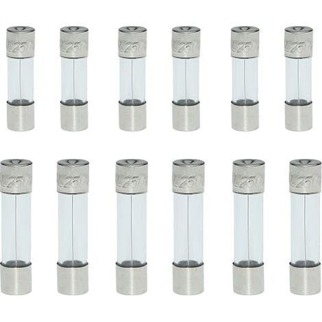 24 Values 400 Pieces Glass Fuses 5 x 20 mm 0.25 A 0.5 A 1.6 A 2 A 2.5 A 3 A 3.15 A 4 A 5 A 6.3 A 8 A 10 A 12 A 15 A 20 A 250 V 6.3 x 32 0.236 x 12 A .181 in 0.5A 1A 2A 3A 5A 10A 15A 20A 250V Fast Fusi (1/3)
