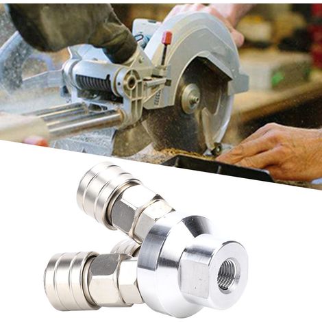 Raccord rapide à une main autobloquant à 3 voies pièce pneumatique acier inox nickelé perle filetage G1/4in pour tuyau PU (1/5)