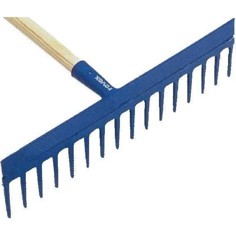 attrezzo da giardino revex rake scraper 16 teeth multifunzionale 46 cm