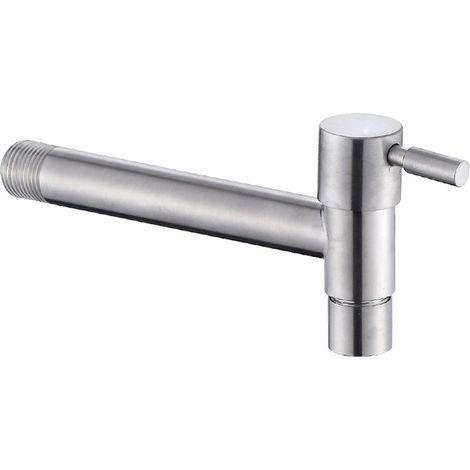Robinet de machine à laver en acier inoxydable avec bonne étanchéité, antidéflagrant et grande capacité. (1/5)